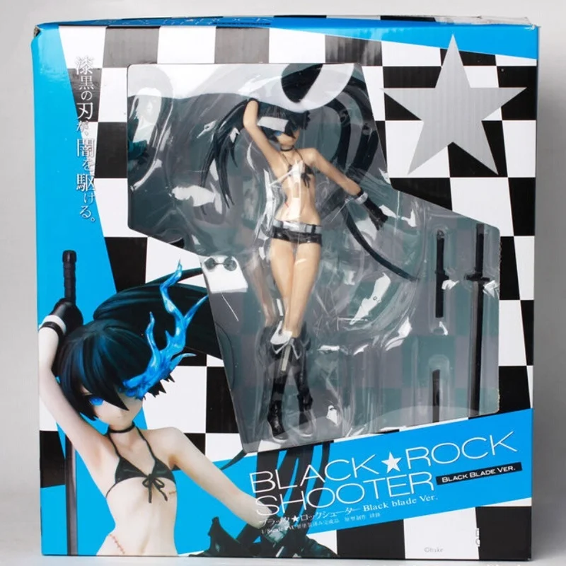 BRS Black Rock Shooter 1/8 фигурка Black Blade ver. ПВХ Аниме Фигурки игрушки Коллекционная модель