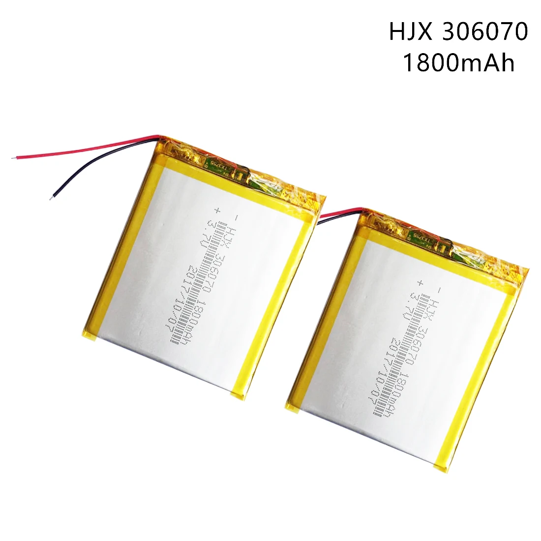 3,7 V 1800mAh 306070 литий-полимерная LiPo аккумуляторная батарея для планшета gps Vedio игра электронная книга планшет ПК Внешний аккумулятор