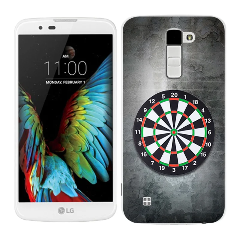 Чехлы для LG K10, чехлы, Дротика, окрашенная задняя крышка для телефона, Fundas, силиконовый чехол для K10 Lte K 10 M2 K410 K420N K430DS F670 - Цвет: 26