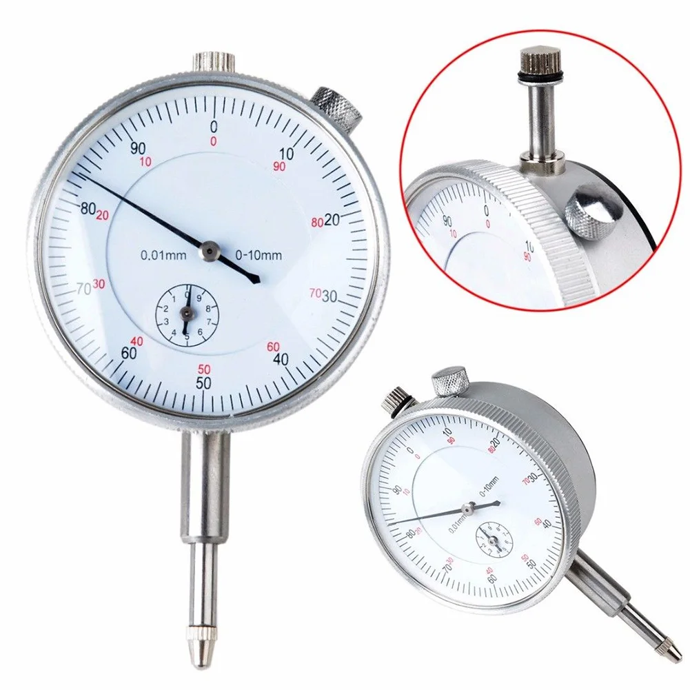 0-10 мм Dialgauge аналоговый измерительный прибор индикатор заряда аккумулятора