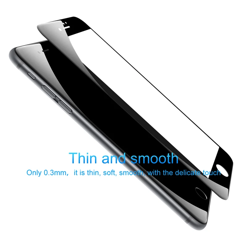 BASEUS 3D закаленное Стекло для Apple iPhone 7 0.3 мм Arc Плёнки Экран протектор Защитная iphone