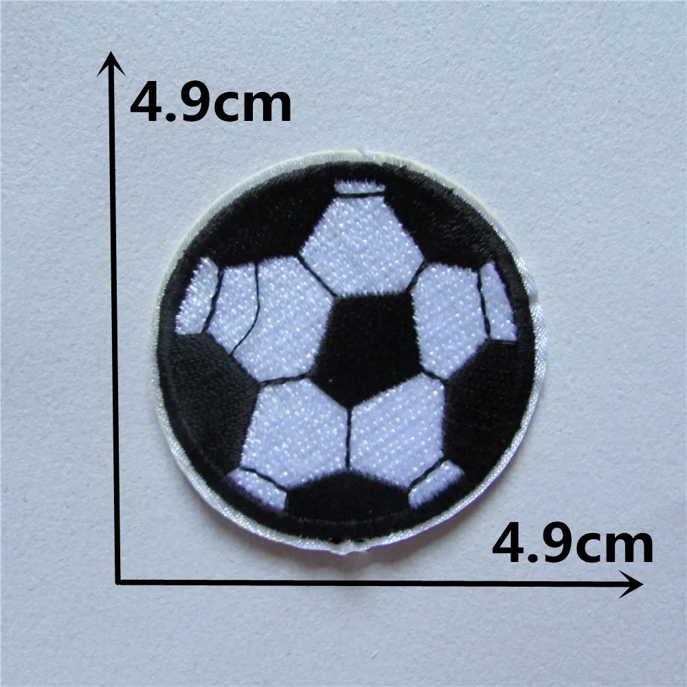 1 шт. аппликация для одежды футбольный мяч C212|clothing patches|soccer patchapplique embroidery |