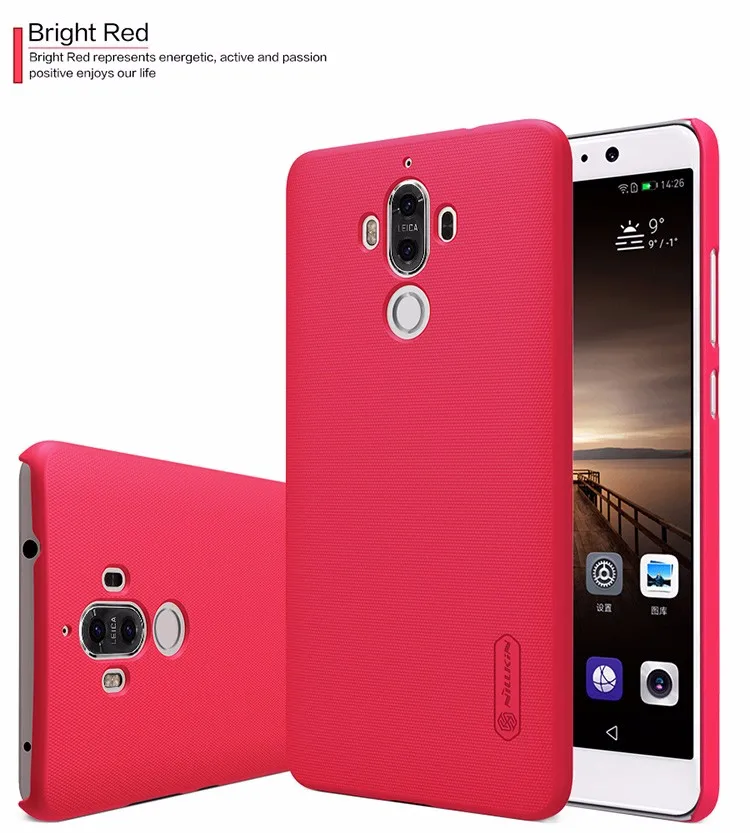 Для huawei mate 9 Nillkin супер матовый защитный жесткий чехол для задней панели ПК чехол для huawei Ascend mate 9 чехол для телефона+ защита экрана