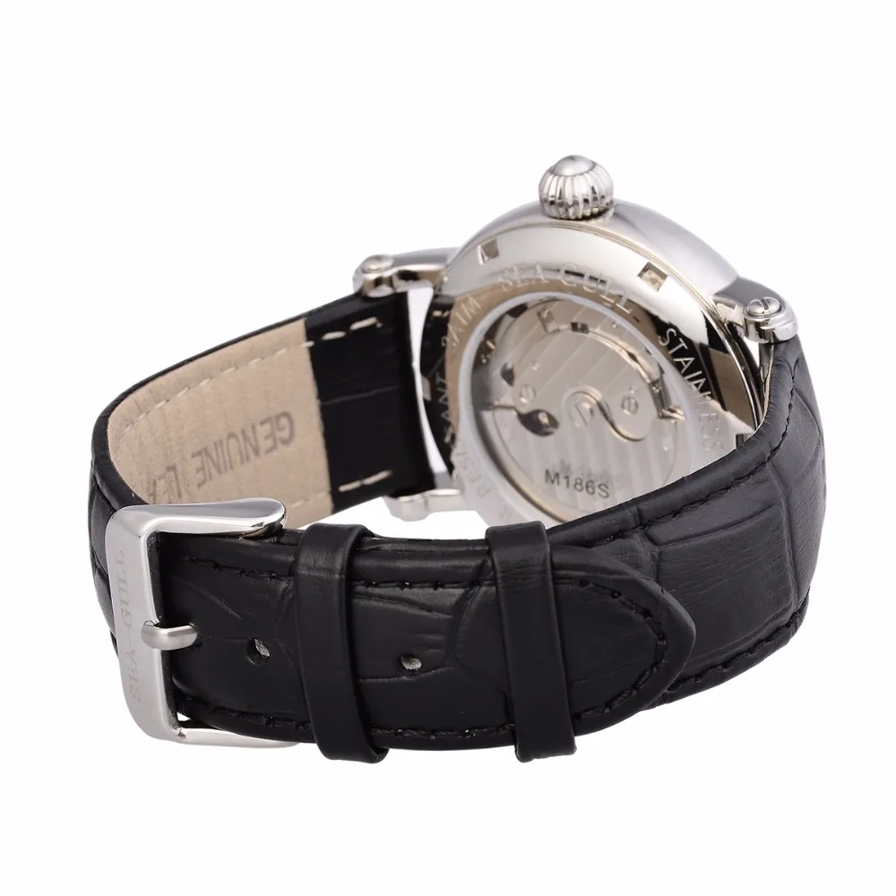 Автоматические механические водонепроницаемые часы с римским цифровым