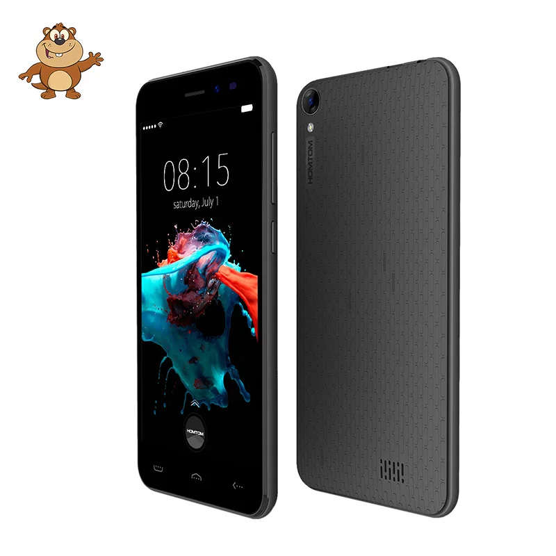 HOMTOM HT16 3g Смартфон Android 6 0 4 ядра MTK6580 экран 5 дюйма 1 ГБ Оперативная память 8 GB
