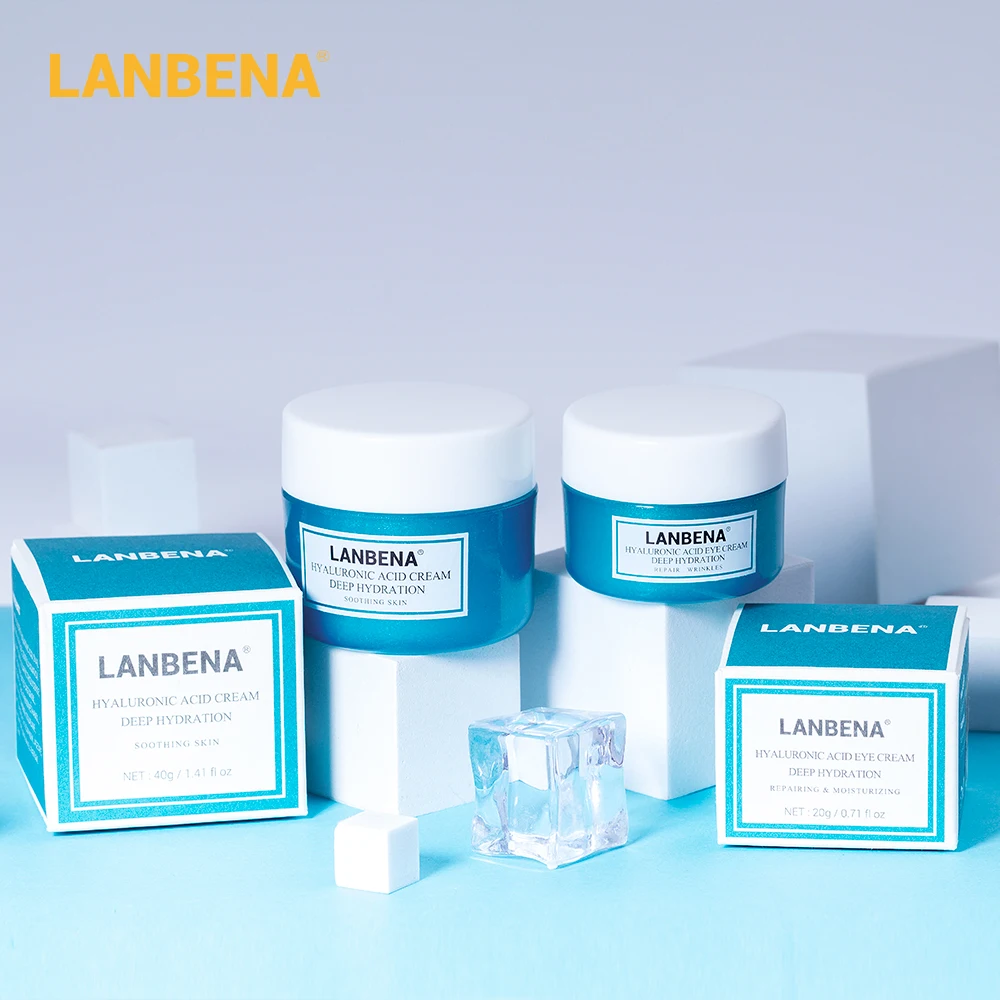 Крем для лица LANBENA крем глаз с гиалуроновой кислотой увлажняющий уход за кожей
