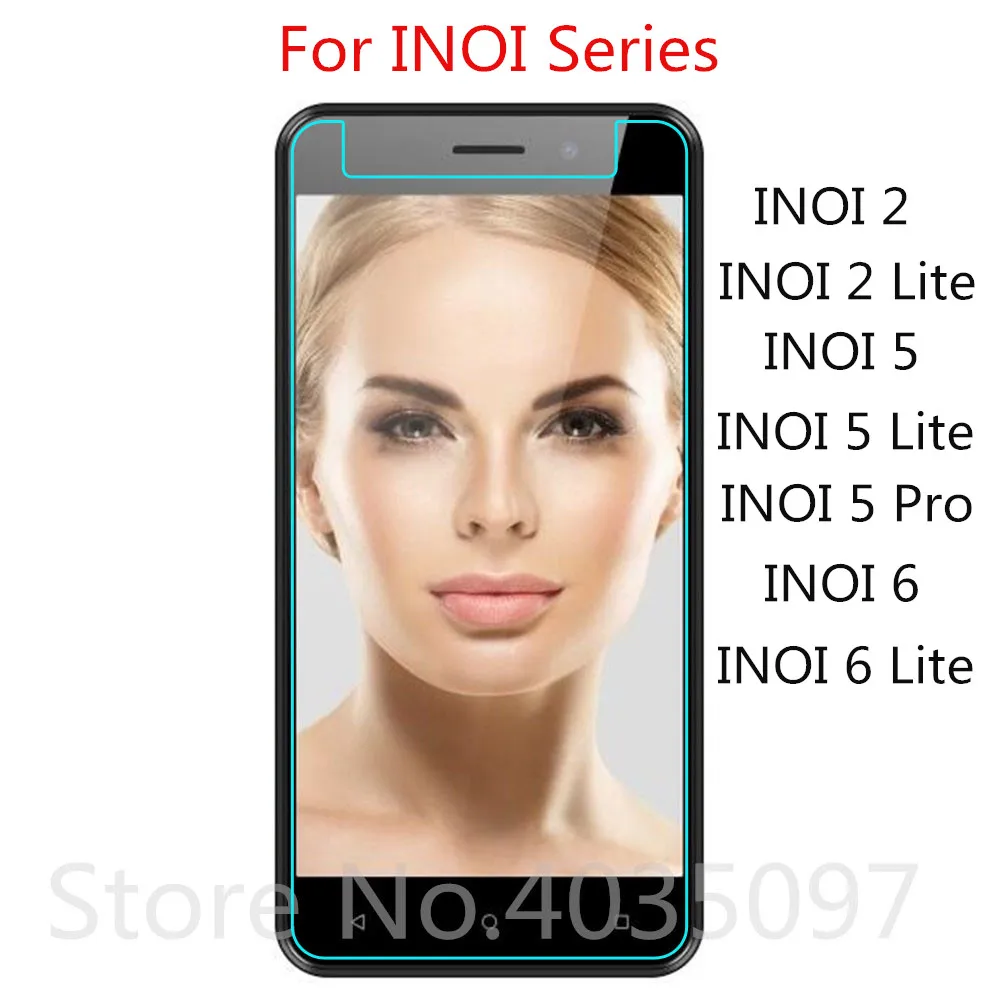 Закаленное стекло 2.5D 9H для INOI 2 Lite 5 6 Pro Защитная пленка экрана | Мобильные телефоны