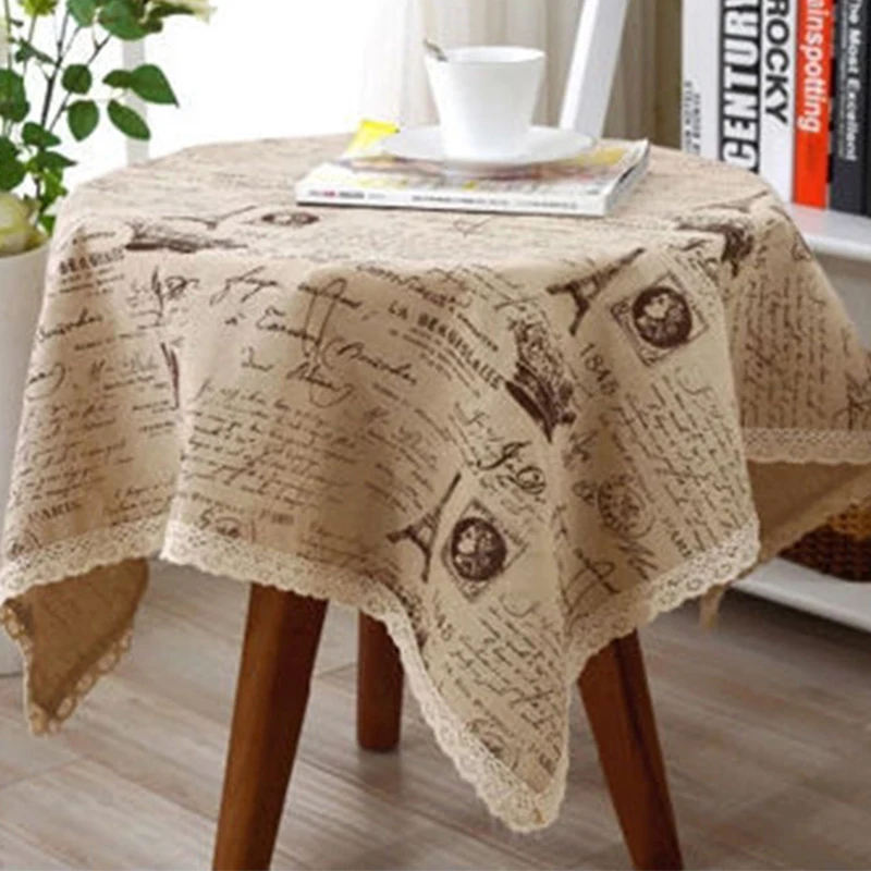 Скатерть для кухонного стола скатерть из хлопка и льна прямоугольные скатерти