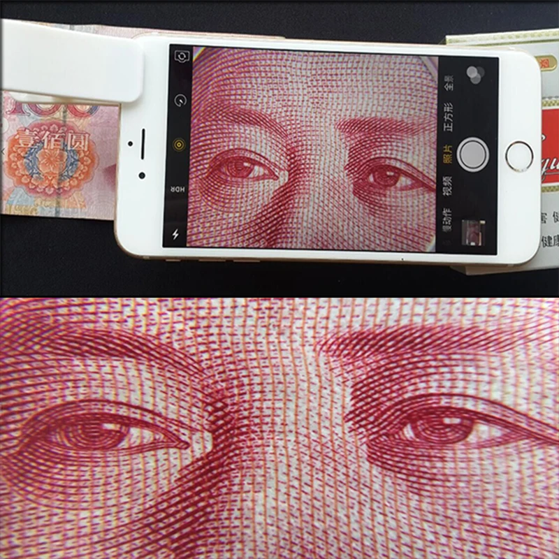 Новинка 2017 года 25x макрообъектив Universal клипы Микроскопа мобильного линзы Камера