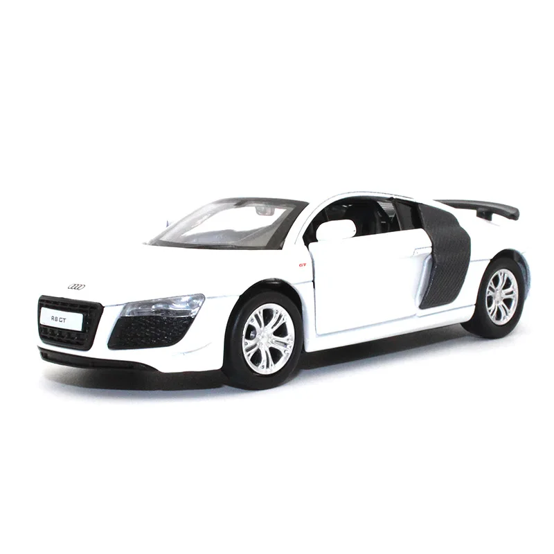 CAIPO 1:43 Audi R8 литая под давлением модель автомобиля металлический материал детская
