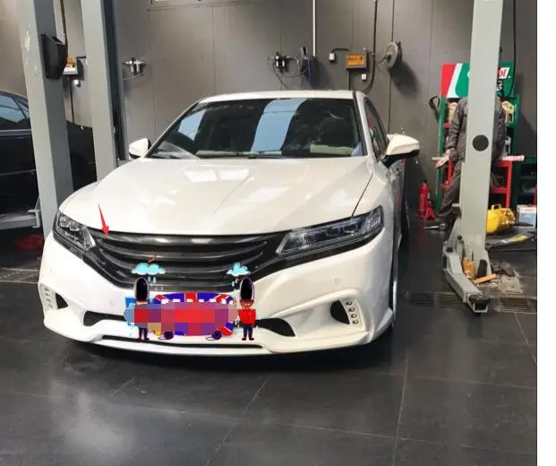 Решетка радиатора из углеродного волокна подходит для Honda Accord евро Spirior 2016 2017