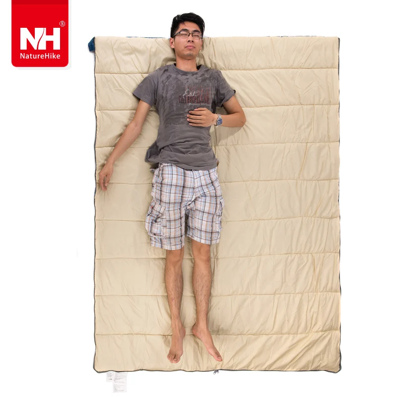 Туризм хлопок спальный мешок Сверхлегкий Naturehike Спорт на открытом воздухе