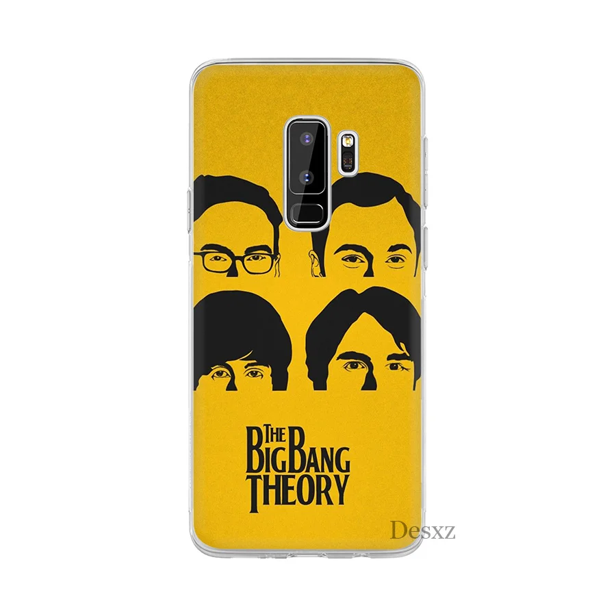Чехол из ТПУ для Samsung A7 A9 A10 A20 A30 A40 A50 A60 A70 A5 A6 A8 Plus J3 J5 J6 J7 Bazinga корпус сериала Теория