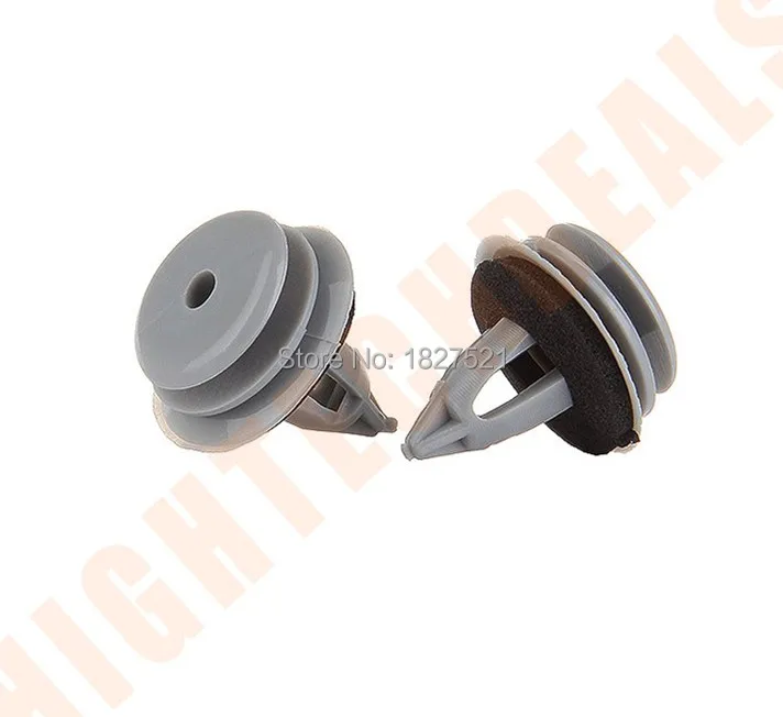 

100pcs Plastic Trim Door Panel Clips Gray With Sealer for BMW E92 E91 E90 E88 E36 E46 E60 E61 M3 M5 M6 X1 X3 X5 X6 51418224781