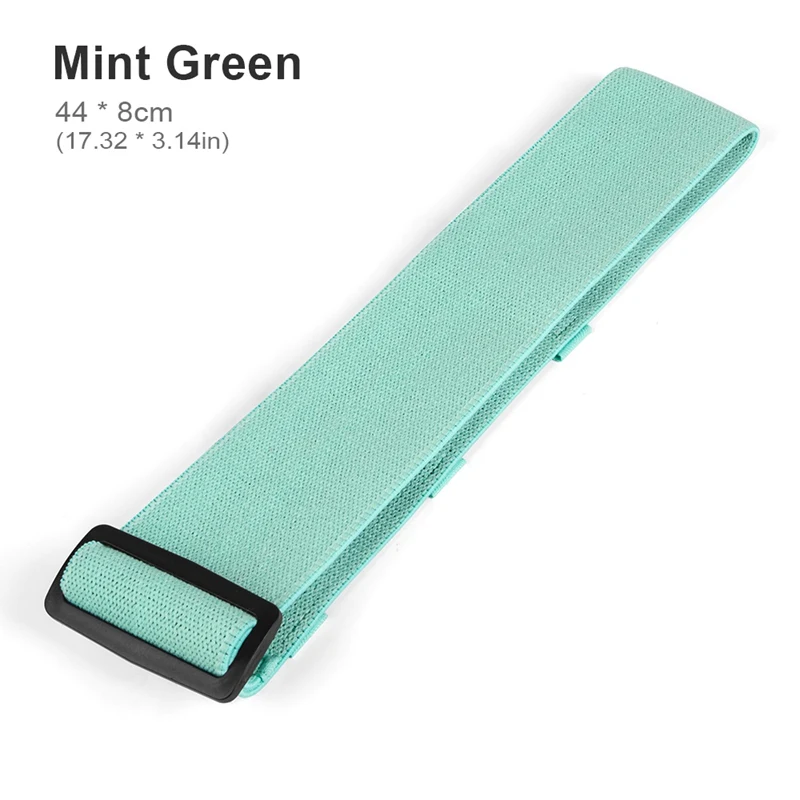 Mint green COPOZZ регулируемые анти-скользящие Эспандеры для йоги, для ног и бедер, петля для скручивания упражнений, эластичные ленты для занятий фитнесом, оборудование для фитнеса - Цвет: Mint green