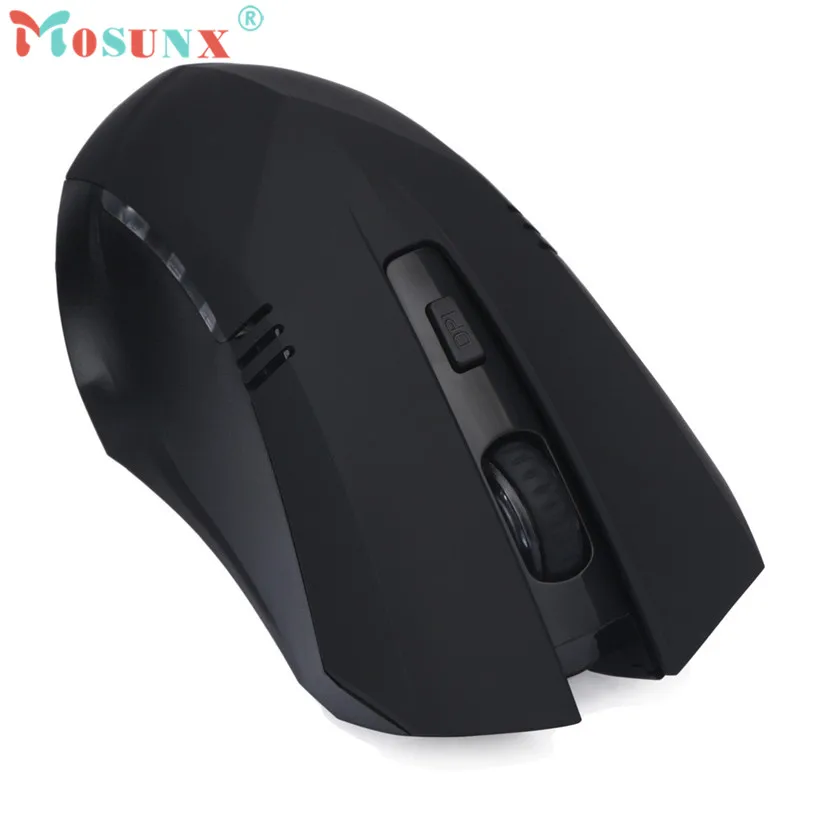 Mosunx Современная игровая мышь 2 4G 2000DPI оптическая USB беспроводная мыши для ноутбука