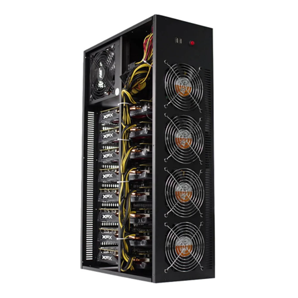Шахтер горнодобывающей буровой станок 8 шт. MAXSUN RX580 г 7000 мГц ZEC Blockchain Win10 Plug and Play
