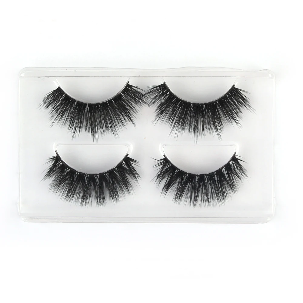 NEW Mix 2pair natural long false eyelashes full strip lashes makeup 3d mink volume fake eye soft | Красота и здоровье