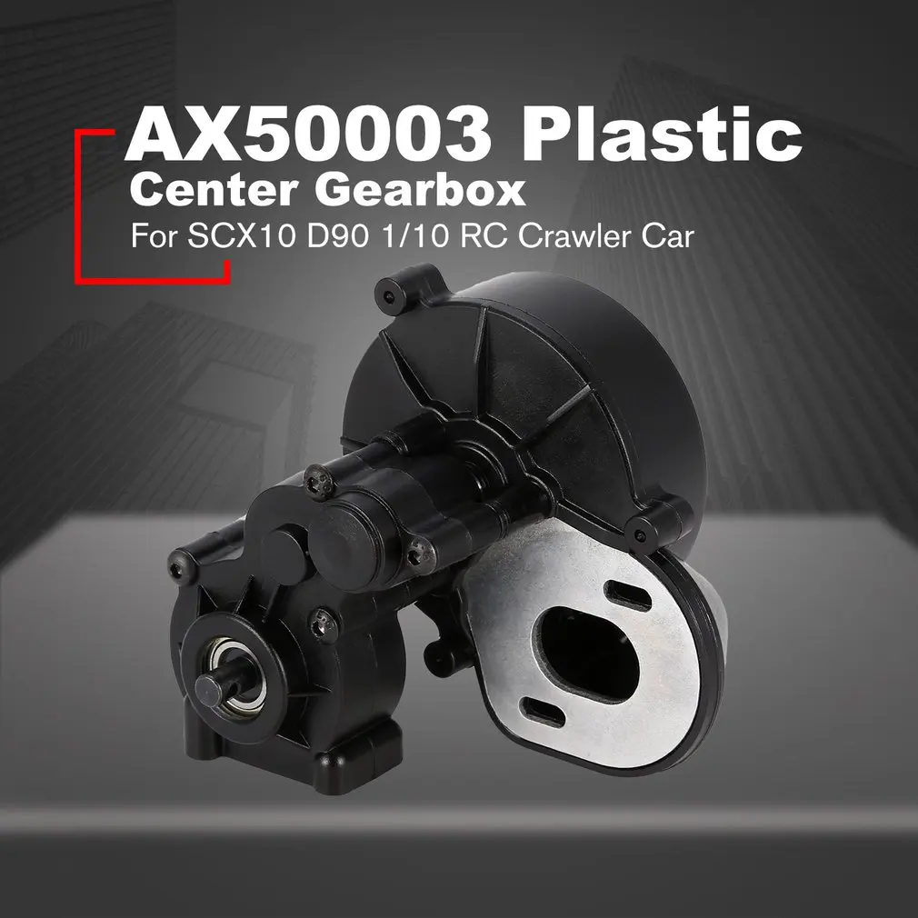 AUSTARHOBBY AX50003 Plastic Complete Center Gearbox Transmission Box with Gear for Axial SCX10 D90 1/10 RC Crawler Car | Игрушки и хобби