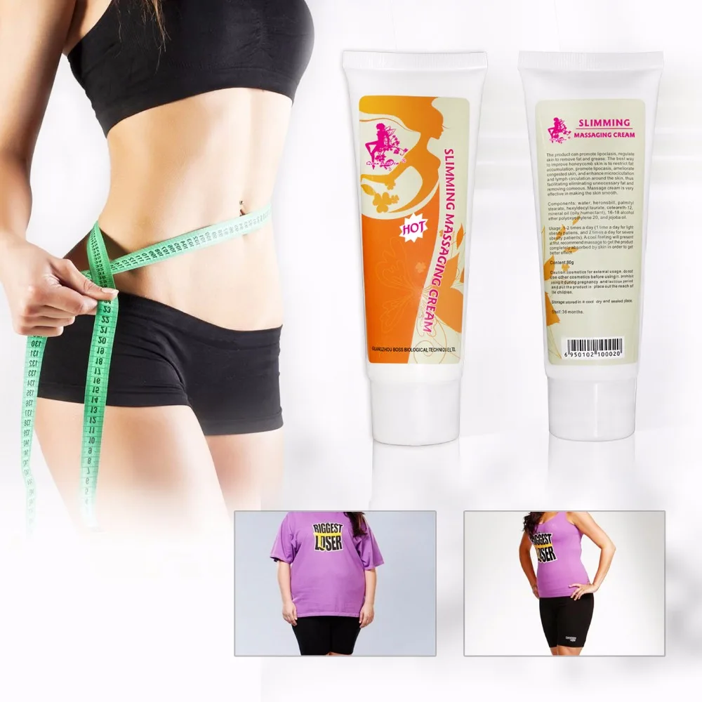 Натуральный Растительный антицеллюлитный крем QBEKA сжигающий жир для похудения