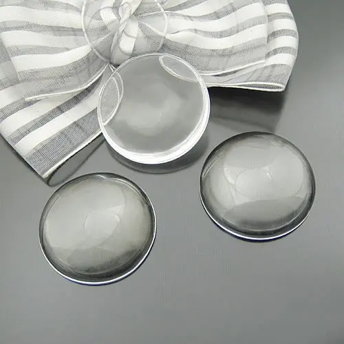 Free shipping!!!!DIY jewelry findings-35mm diameter 7mm thick Glass round Cameo Cabochon