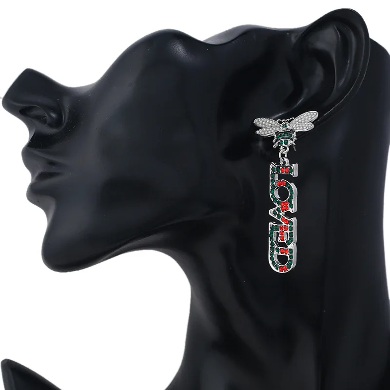 Серьги Boucle d'oreille Femme 2018 модные ювелирные изделия новые серьги в виде пчелы с