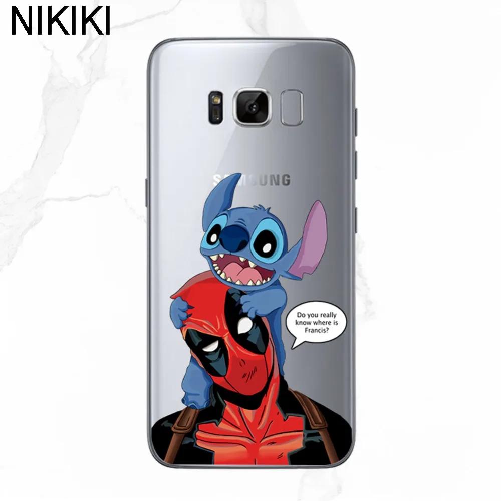 Мягкий силиконовый чехол ciciber Marvel Deadpool Riding Unicorn Для Samsung Galaxy S8 S10 S9 Plus S7 S6 Edge A5 A3 A7 2017