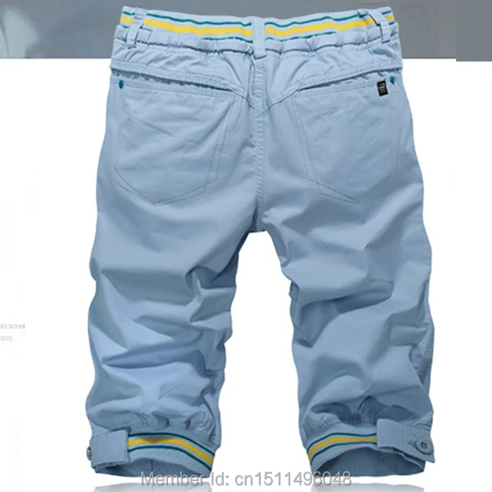 Free Shipping Men Slim Fit Shorts 