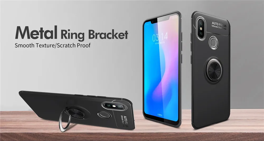 Для Xiaomi mi 9 SE 8 Explorer Edition A1 A2 Lite Red mi Note 7 6 5 Pro F1 Play 6A чехол с кольцом на палец для Xio mi MAX 3 2 mi X 2S