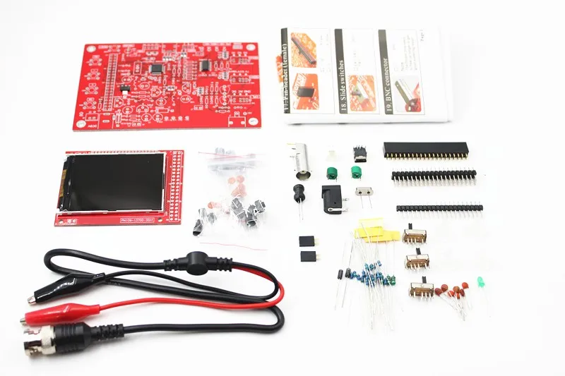DSO FNIRSI-138 2," TFT карманный цифровой осциллограф Набор diy части ручной+ акриловый DIY Чехол