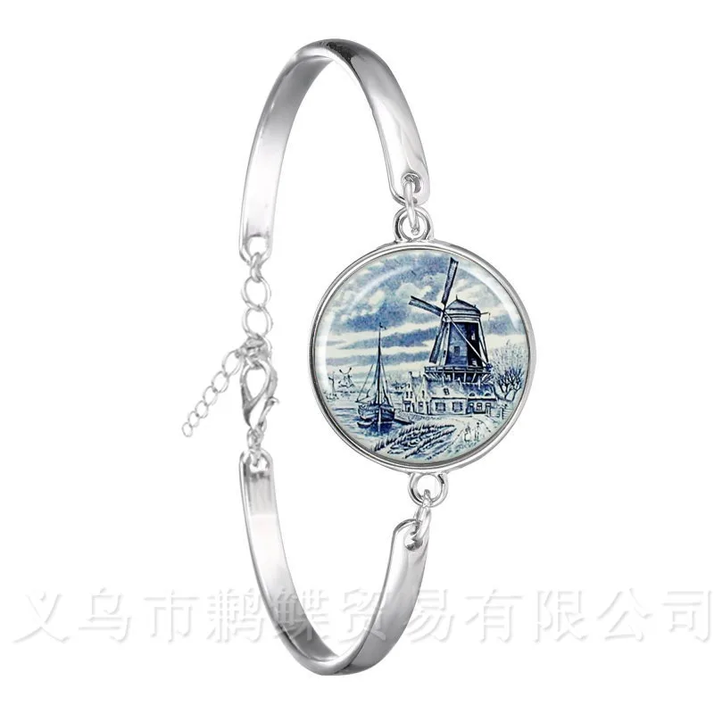 2018 новый уникальный дизайн винтажный браслет с изображением карты мира