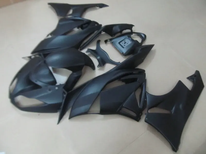 Набор обтекателей для мотоцикла KAWASAKI Ninja ZX6R 636 09 10 ZX 6R 2009 2010 zx6r ABS Матовый черный