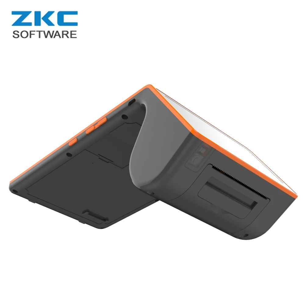 ZKC PC900S GPRS WiFi Android POS терминал с термопринтером NFC RFID камера|pos printer thermal|pos wifithermal wifi |