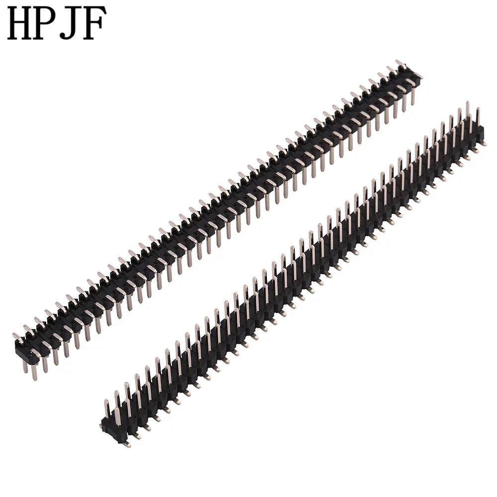 2 шт. позолоченный шаг 54 мм 2x40 Pin 80 двухрядный SMT SMD штыревой разъем|strip connector|connector