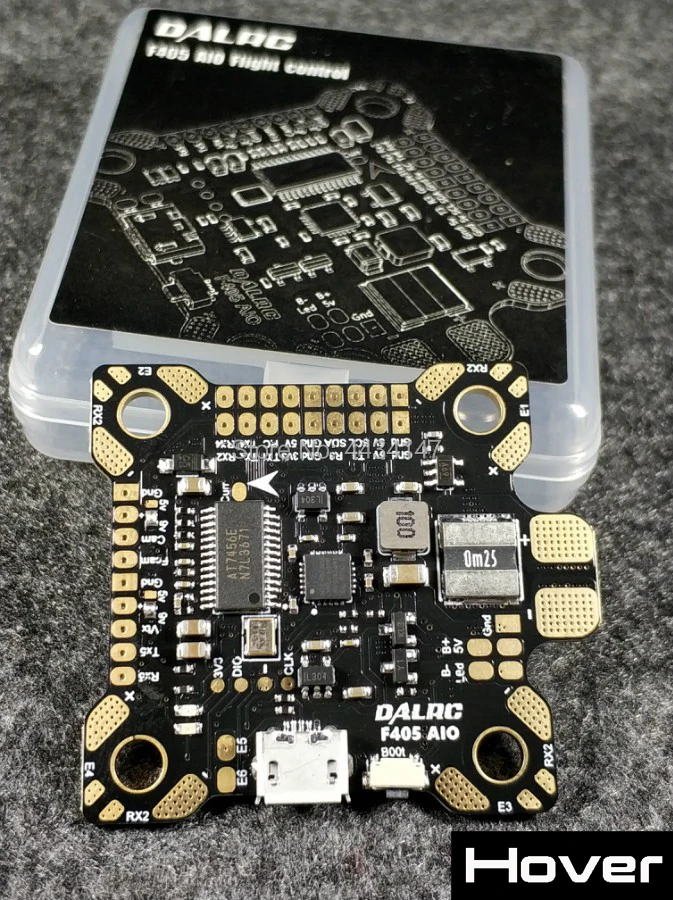 DALRC F405 AIO полет Управление высокое качество MCU STM32 F405RGT6 MPU6000 гироскопа F4 AIO полет Управление Встроенный OSD BEC 9В/3A PDB FC