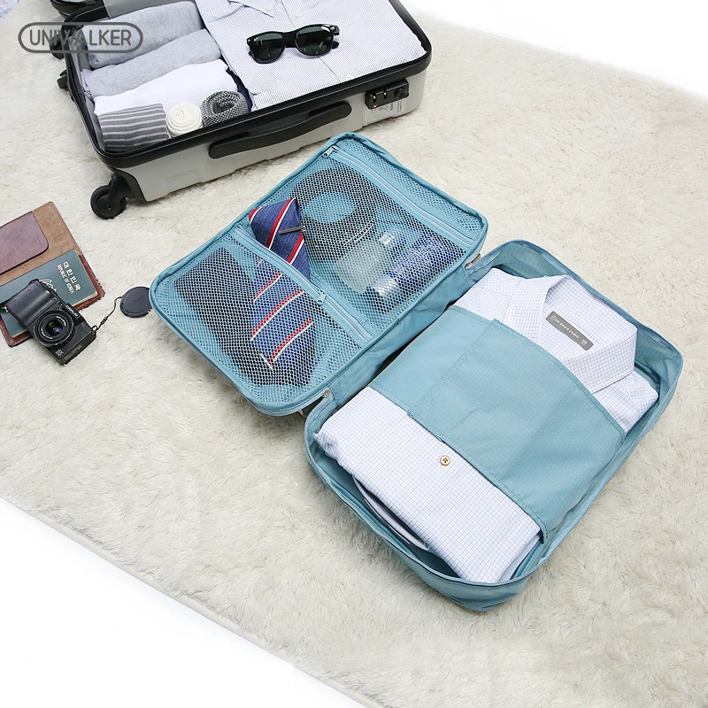 Business Men T Shirt Clothing Packing Bag Women&amp Men's Garment Organizer Bags Travel Durable To Make Tidy Suitcase | Багаж и сумки