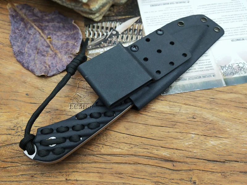 LCM66 охотничий нож тактические маленькие фиксированные ножи, G10 ручка нож для выживания, холодный Кемпинг портативный открытый прямой стальной нож