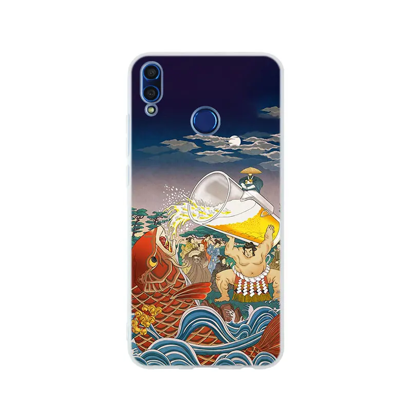 image 10 Японский стиль Япония Honor 20i 10i чехол для телефона чехол для huawei Honor 9X pro 10 9 lite 9i 8a 8X Max 8C 7X 7A Pro 6X V20 играть - Цвет: image 10