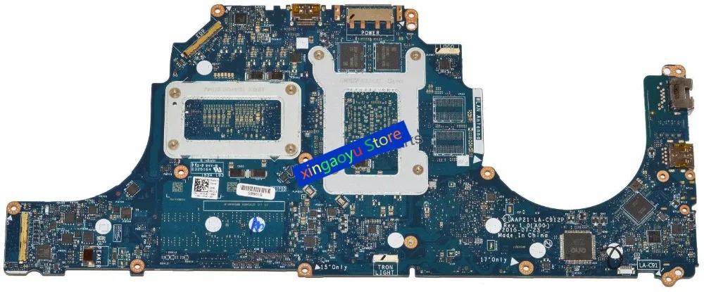 Материнская плата для ноутбука Dell Alienware 15 R2 17 R3 с/Φ 2 3 GHz CPU X1DJ6 0X1DJ6 i5-6300HQ | Компьютеры