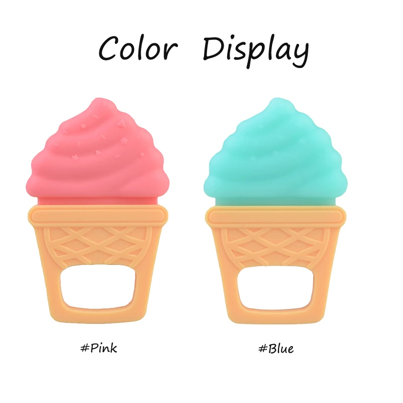 Детская силиконовая обучающая игрушка без БФА в форме банана с фруктами 1 шт.