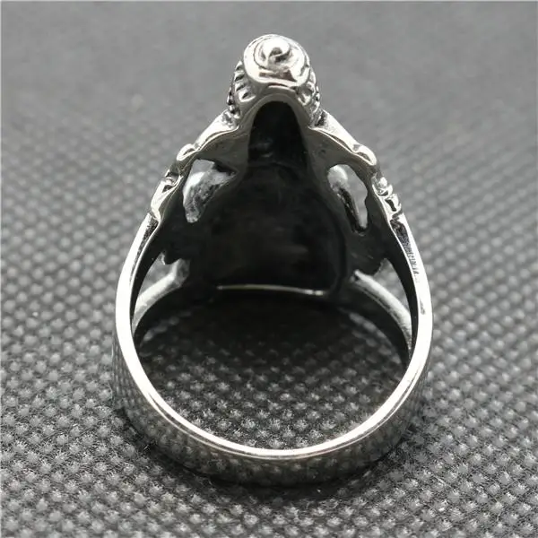 Кольцо Ganesha из нержавеющей стали 316L|ring silver wedding|silver split ringring weeding |