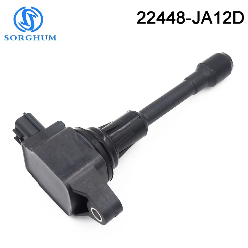 Новинка оригинальная катушка зажигания 22448 JA12D для Nissan Tiida Cube Altima Rogue Sentra Versa Micra X