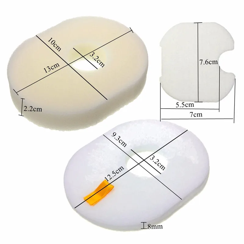 Большой фильтр губчатая пена и войлок для акулы модели ракеты HV300 HV301 HV302 HV308 HV305 HV310