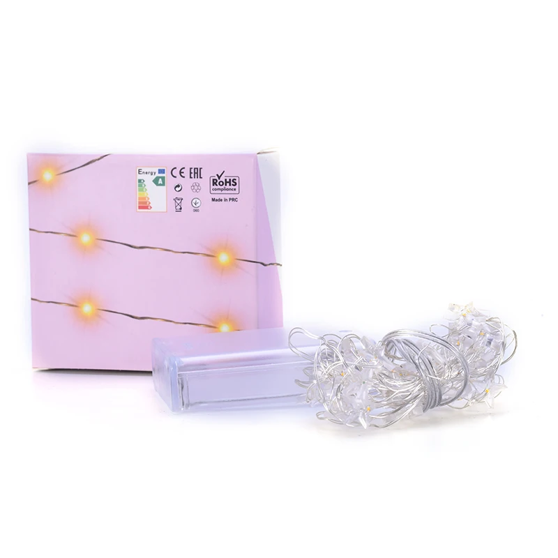 3 м 30 шт. светодиодный светильник s String Mini DIY в форме звезд ночник сказочный для