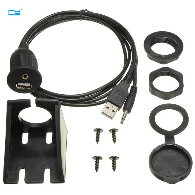 Автомобильная лодка приборная панель с утапливаемым креплением USB порт 3 5 мм