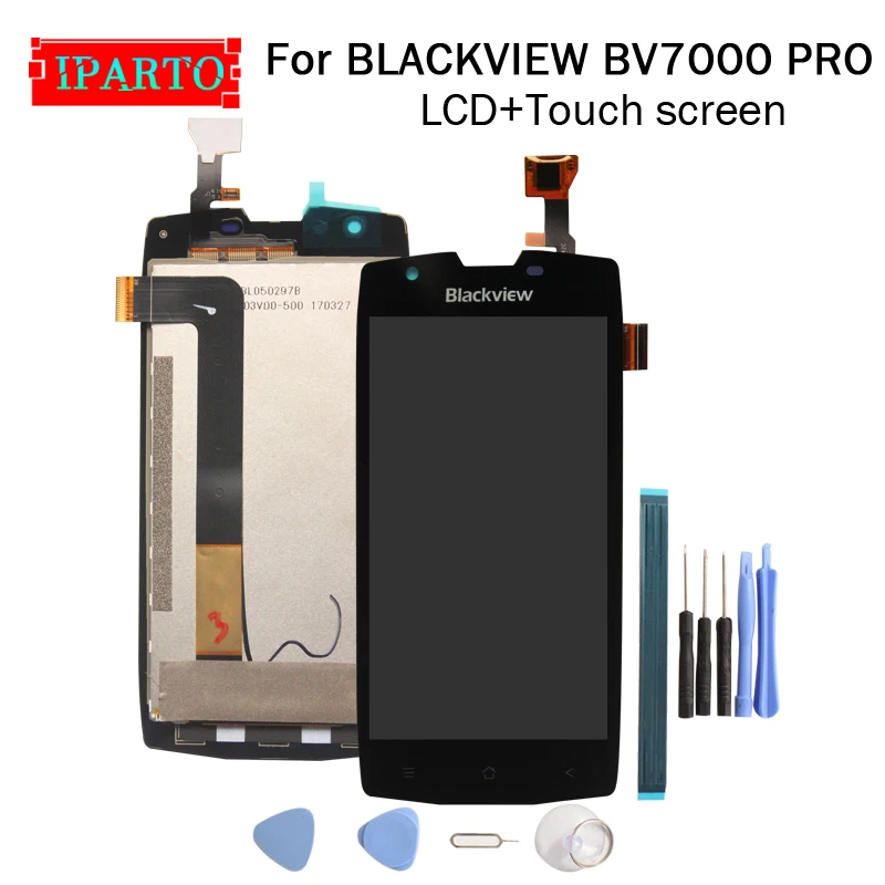 5 0 дюймовый BLACKVIEW BV7000 PRO ЖК дисплей + кодирующий преобразователь сенсорного экрана