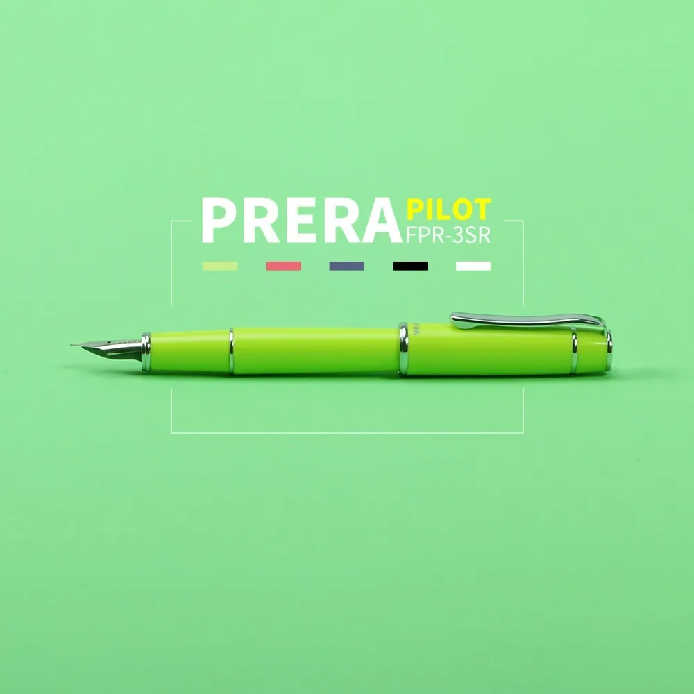 Ручка перьевая Pilot Prera FPR 3SR F /M каллиграфическая ручка принадлежности для письма