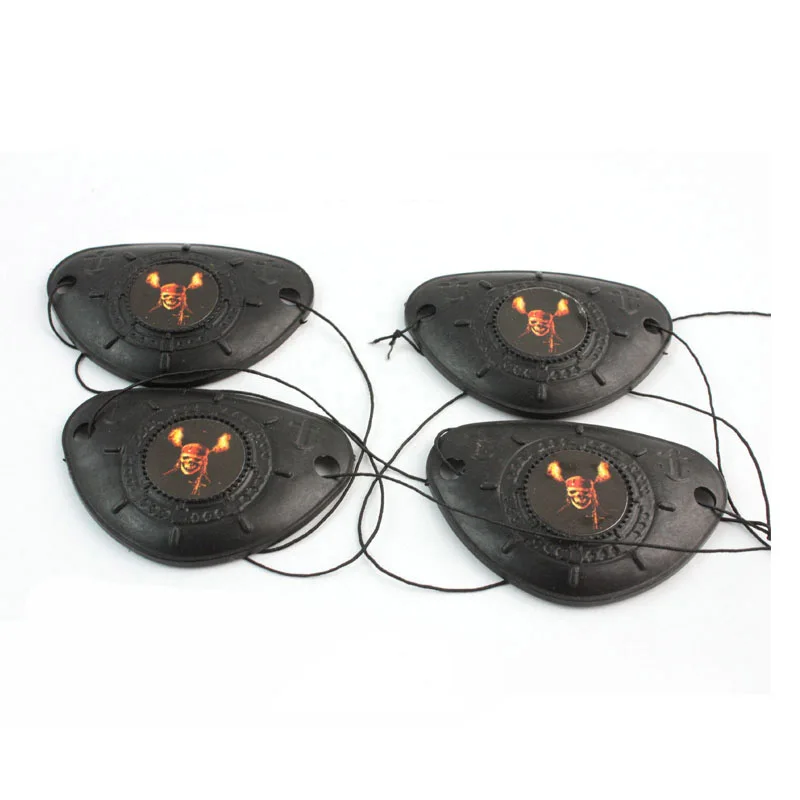 Пират капитан вечерние одноглазый человек пластиковый пластырь Пираты