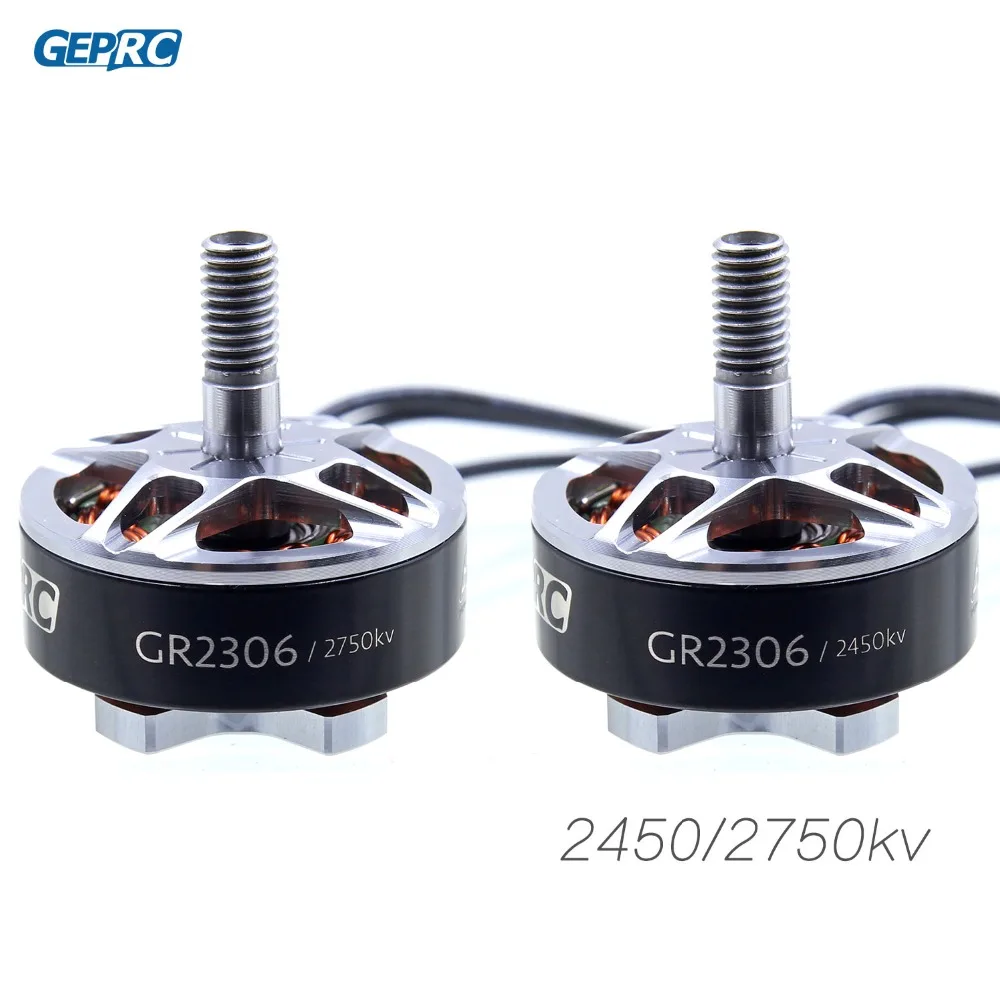 4 шт. GEPRC GR2306 2450KV/2750KV бесщеточный двигатель для FPV гоночного квадрокоптера QAV210 250 RC
