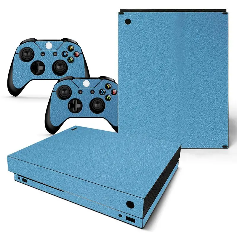 Новое поступление кожи Стикеры Виниловая наклейка для Xbox One X кожи Наклейки с консоли и контроллер